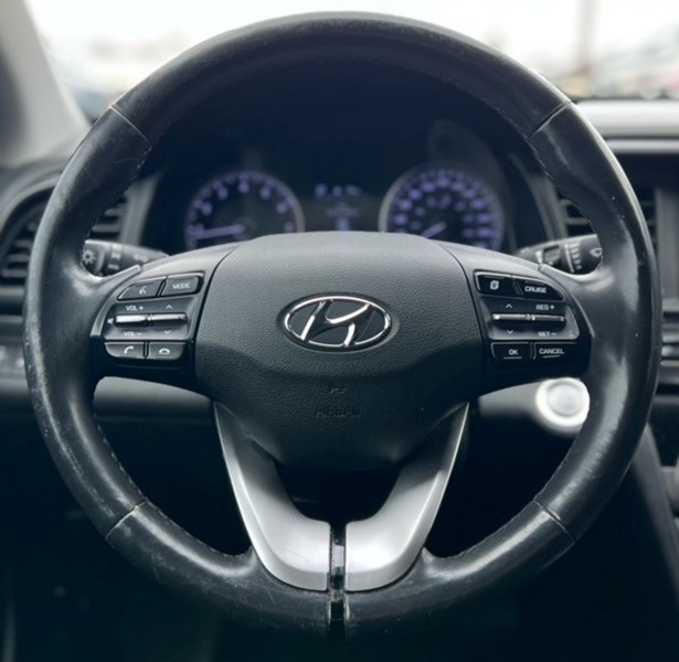 2020 hyundai elantra clearance steering wheel size